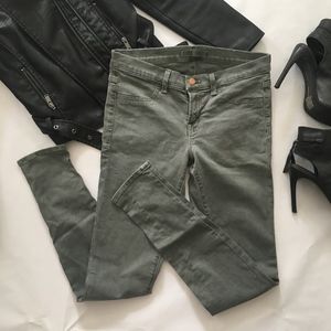 J Brand 901 Legging in Vintage Drab Green B-04